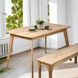 Levede Dining Sets 1XTable+1XBench Chair - Rear View