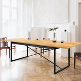 Levede Dining Table Extendable Rectangle Kitchen-2006732836014526471