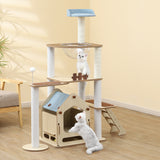 PaWz Cat Tree Scratching Post Scratcher - Rear View