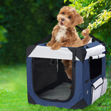 Pet Carrier Bag Dog Puppy Spacious Outdoor M Medium - Rear View