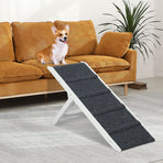 PaWz Adjustable Dog Ramp Height Stair White-2006732982412513286