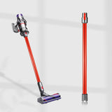 Dyson Wand Stick Extension Tube V7 V8 Red - Rear View