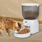 Pawz 4L Auto Pet Feeder Automatic Camera WiFi App - Rear View