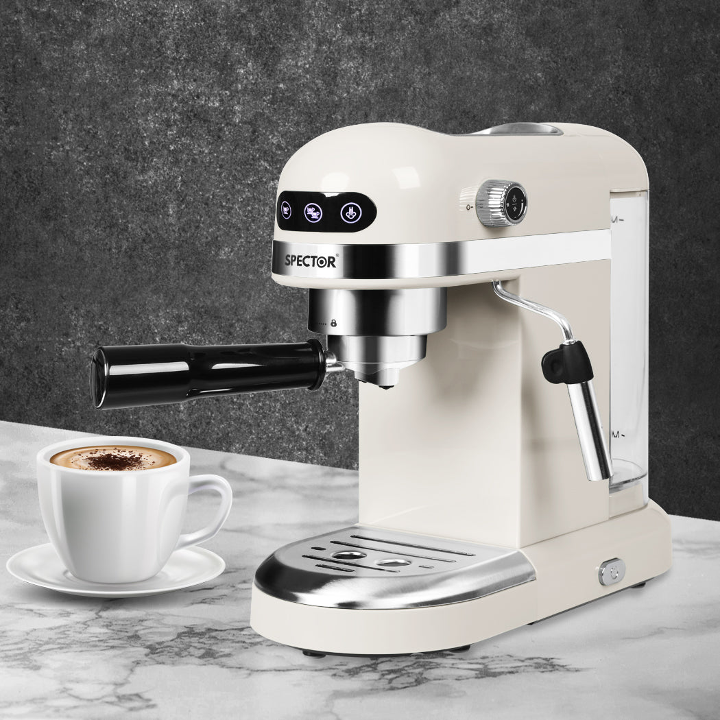 Spector Coffee Maker Machine Espresso Milk White-2018816889031102470