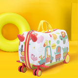 BoPeep Kids Ride On Suitcase Children - Rear View