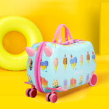 BoPeep Kids Ride On Suitcase Children - Rear View