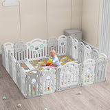 BoPeep Kids Playpen Baby Safety Gate - Rear View