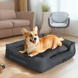 Pawz Waterproof Pet Dog Calming Bed - Rear View