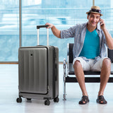 Slimbridge 26"Luggage Trolley Travel Suitcase-2006732874291744774