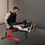 Centra Leg Extension Curl Machine Plate Loaded Home - Rear View