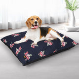 PaWz Dog Calming Bed Cat Pet Washable L Large - Rear View