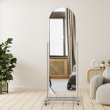 Yezi 165CM Movable Arch Full Length Mirror-2006732867115290630