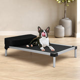 PaWz Pet Trampoline Aluminium Frame M Black Medium - Rear View