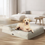 PaWz Memory Foam Pet Sofa Bed - Rear View