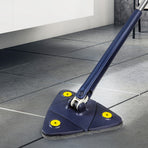 Cleanflo Cleaning Mop Dry Wet Triangle Blue-2018816663532736518