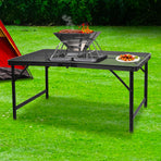 Levede Grill Table BBQ Camping Tables Large-2018816777647165446
