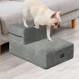 PaWz Pet Stairs 2 Step Ramp Portable Small - Rear View