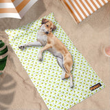 PaWz Pet Cooling Mat Cat Dog Gel Non-Toxic Large - Rear View