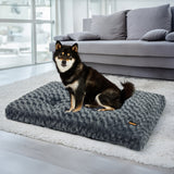 Pawz Dog Bed Pet Calming Washable Soft Warm Plush - Rear View