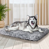 PaWz Dog Mat Pet Calming Bed Memory XXL Charcoal XX-Large - Rear View