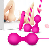 Urway Vibrator 4 Pcs Kegel Love Balls - Rear View