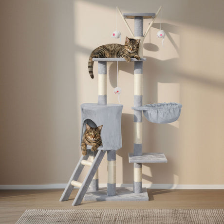 Pawz Cat Tree Scratching Post Scratcher 143cm Climbing-2018816723335122950
