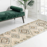 Marlow Floor Rug Hallway Runner Washable 180X60cm - Close-Up Angle
