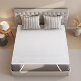Dreamz Gel Memory Foam Mattress Topper Bed Cool Queen - Rear View