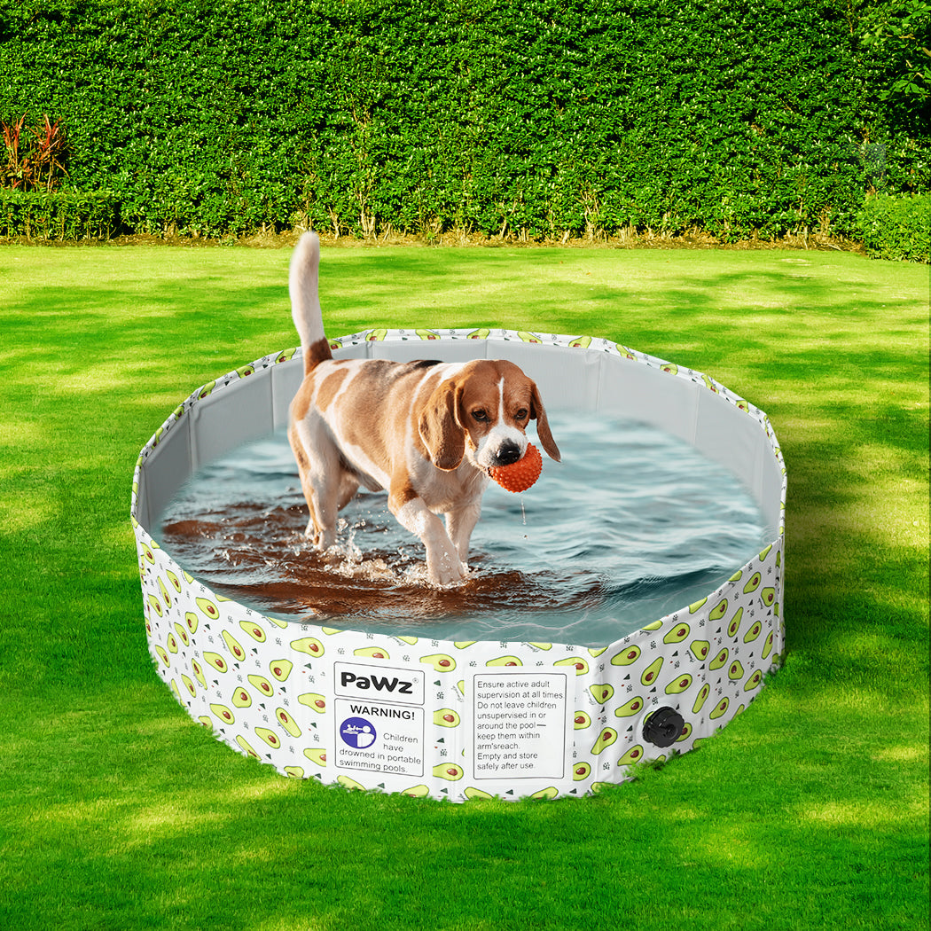 PaWz 100cm Portable Pet Swimming Pool L Large-2006732989299560454