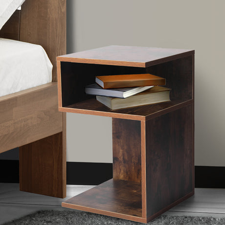 Levede Bedside Tables Drawers Side Table Oak-2006733101786599430