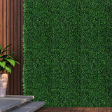 Marlow Artificial Hedge Grass Boxwood - Rear View