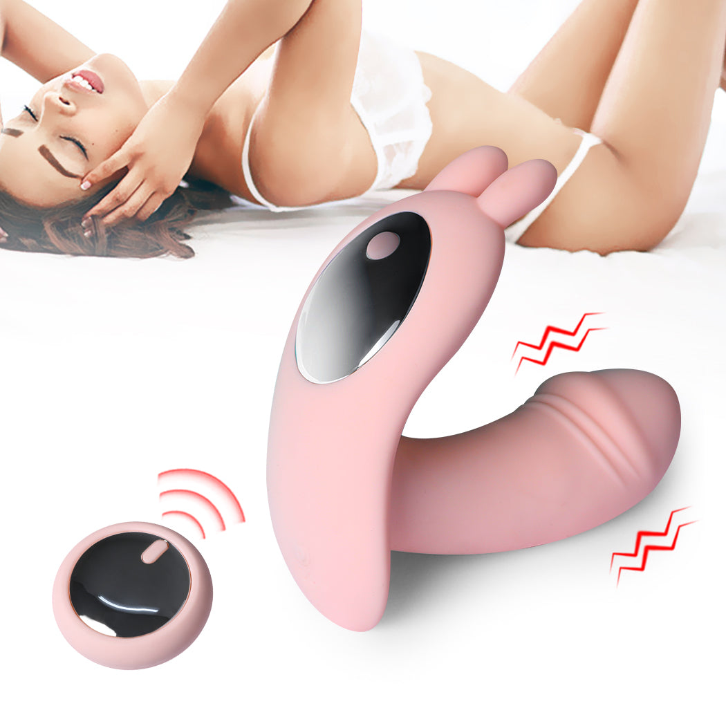 Urway Rabbit Vibrator Wireless Control Pink-1954802624100438022