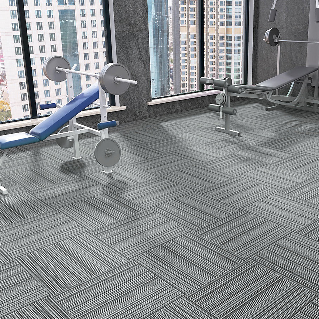 Marlow 20x Carpet Tiles 5m2 Box Heavy Blue-2006733159550554119