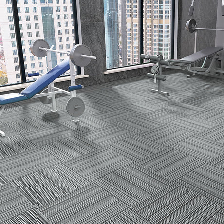 Marlow 20x Carpet Tiles 5m2 Box Heavy Blue-2006733159550554119