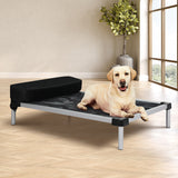 PaWz Pet Trampoline Aluminium Frame XL Camoflauge X-Large - Rear View