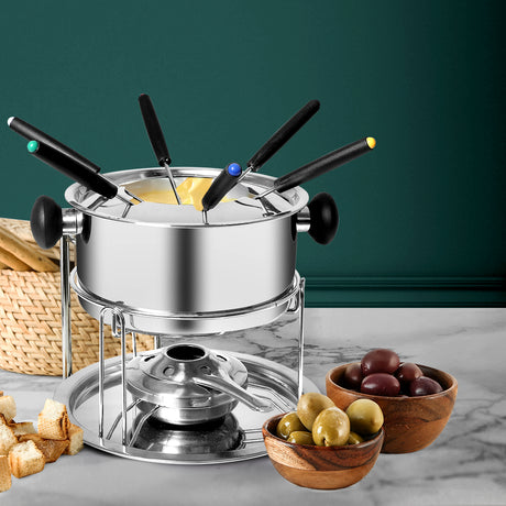 Toque Classic Fondue Set 12pcs Stainless-2006733054411935750