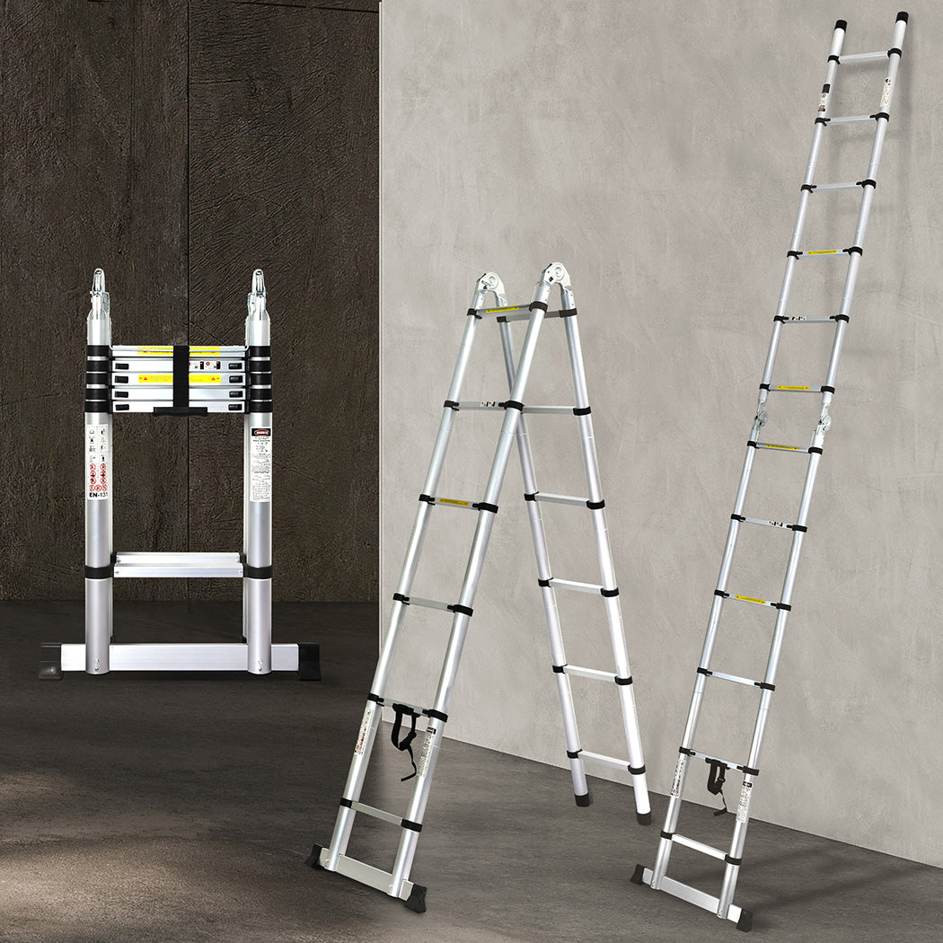 Traderight Folding Multi Purpose Ladder 12 Step-2018816867497545734
