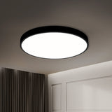 EMITTO 3-Colour Ultra-Thin 5CM LED Ceiling 36W Black - Rear View
