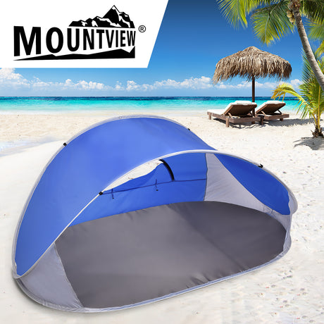 Mountview Pop Up Tent Camping Beach Blue-2018816641021906950