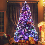SANTACO Christmas Tree 2.4M 8Ft Xmas 2.4 Meter - Rear View