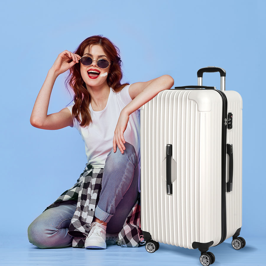 Slimbridge 30" Trunk Luggage Travel White 3.05x3.65m-2018816844600840198
