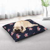 PaWz Dog Calming Bed Cat Pet Washable M Medium - Rear View