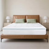 Dreamz Gel Memory Foam Mattress Topper 8cm Double Size - Rear View