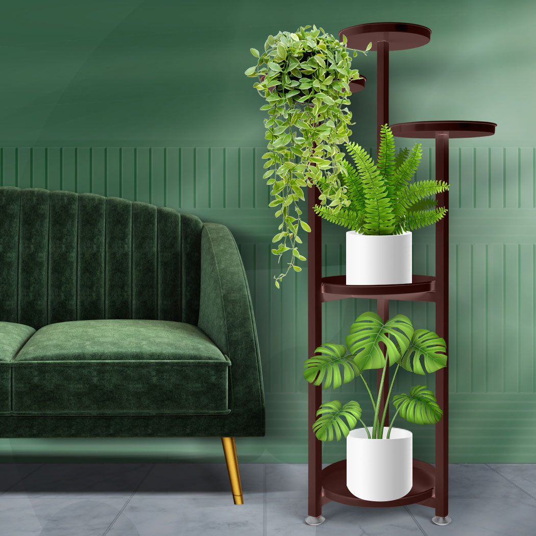 Levede Plant Stand Outdoor Indoor Flower Bronze Large-2006732929128075270