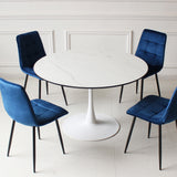 Levede Dining Table Kitchen 6 Person - Rear View