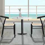 Levede 8x Dining Chairs Wooden Hans Black-2018816939526328326