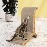 PaWz Cat Scratch Pad Cardboard Kitten - Rear View
