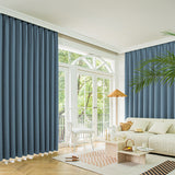 Marlow 2XBlockout Curtains Chenille 180x250 Blue CD1016-180x250-DG-2006733255721750534