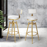 Levede 1x Bar Stools Kitchen Stool Chair - Rear View