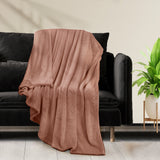 DreamZ 320GSM 220x160cm Ultra Soft Mink Single - Rear View